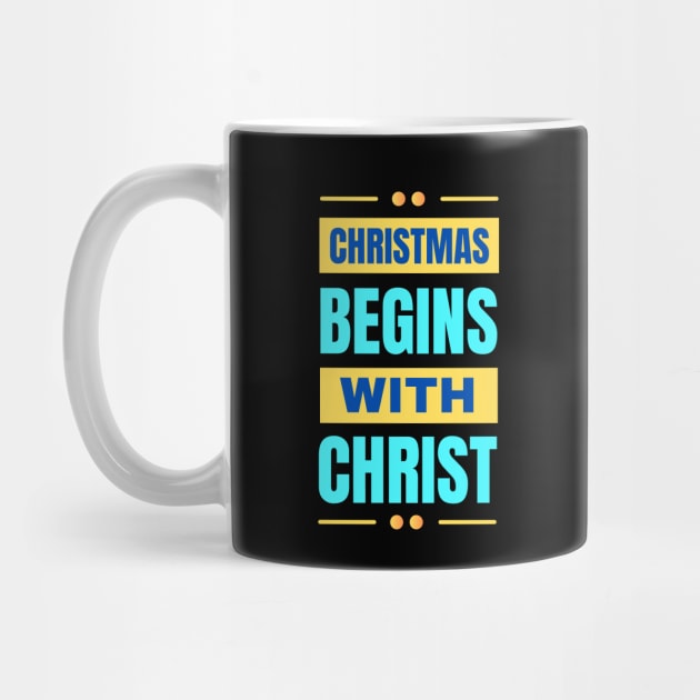 Christmas Begins With Christ by All Things Gospel